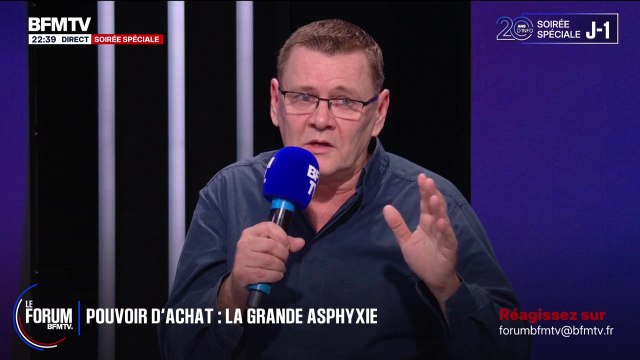 FORUM BFM - Pouvoir d'achat: Le 10 du mois, il me reste 81 euros , déclare Yanis, aide-soignant