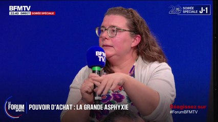 FORUM BFM - Allocations: "Je suis toute seule sur mon salaire donc on estime que je suis presque riche", déplore Coralie, propriétaire gagnant 1400 euros par mois