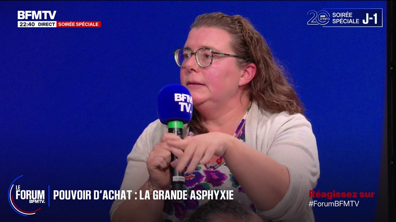 FORUM BFM - Allocations: "Je suis toute seule sur mon salaire donc on estime que je suis presque riche", déplore Coralie, propriétaire gagnant 1400 euros par mois