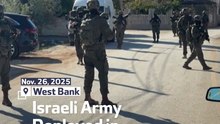 Israeli Army Deployed in West Bank
