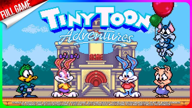 Tiny Toon Adventures: Buster Busts Loose! (SNES - US) Longplay