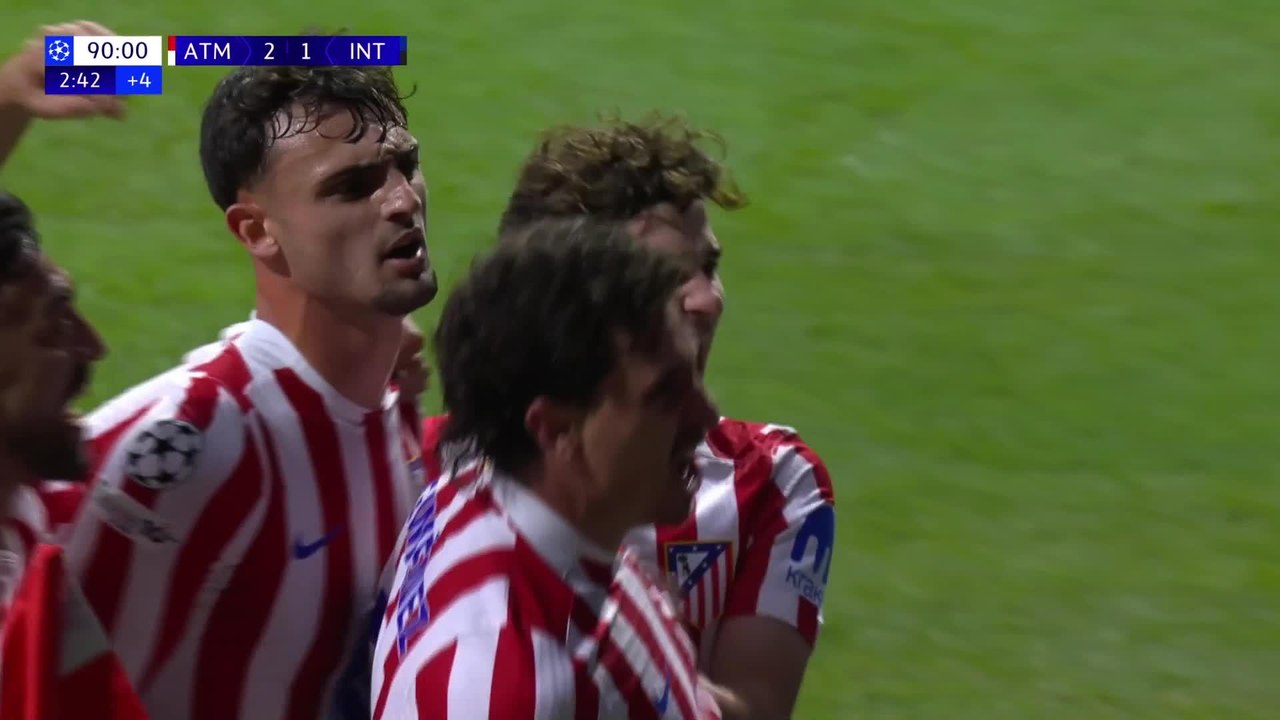 Atlético de Madrid vs. Inter Milan - Game Highlights