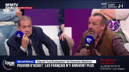 FORUM BFM - "La transition écologique, c'est pas une option" mais "ce n'est pas aux citoyens de la financer", assure Benoît Biteau, député Écologiste de Charente-Maritime