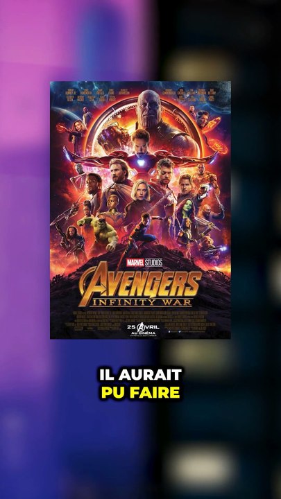 Thanos avait tort !