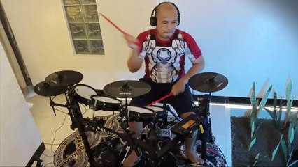 SELAMAT TINGGAL KEKASIHKU - J ROCK - DRUM COVER BY BAPOENAM - NUX - HOBI MUSIC