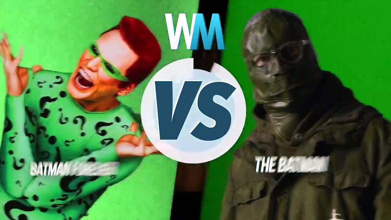 Batman Forever Riddler VS The Batman Riddler