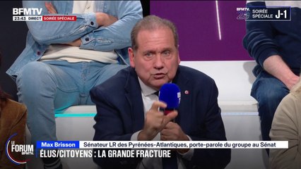 FORUM BFM - Situation budgétaire de la France: "Nous avons besoin d'une vraie élection présidentielle", affirme Max Brisson, sénateur LR