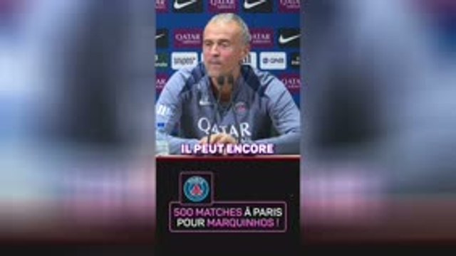 Marquinhos atteint la barre des 500 matches avec le PSG