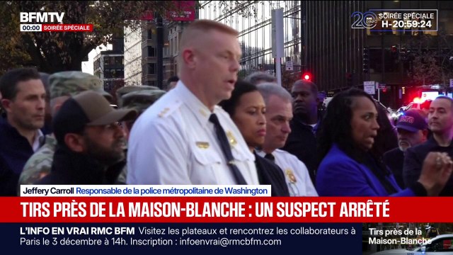 Tirs près de la Maison-Blanche: un suspect arrêté et sévèrement blessé , l'enquête confiée au FBI