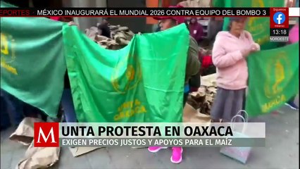 La Unión Nacional de Trabajadores Agrícolas se suma al paro nacional de agricultores en Oaxaca