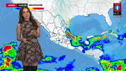 Clima de hoy miércoles 26 de noviembre de 2025 | Pronóstico con Sandy Tok