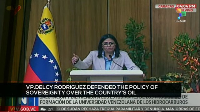 FTS 18:30 26-11: VP Rodriguez defended sovereignty over the country's oil