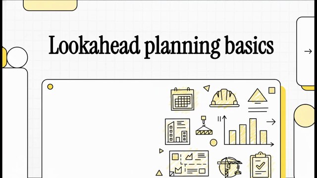 Lean Methods & Tools - 18 Lookahead planning basics (EN)