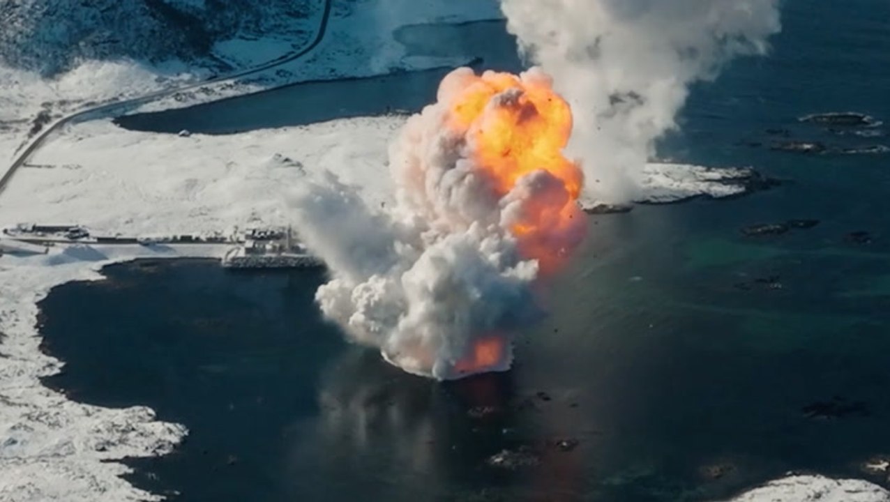 The Moment When Isar Aerospace's 1st Spectrum Rocket As It Crashes And Explodes After Launch