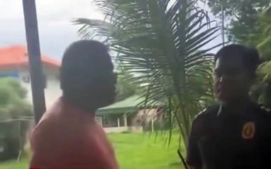 Video ng bangayan nila kap KAP. OSCAR Dodong BUCOL Jr at ng head ng pulis sa DIGOS