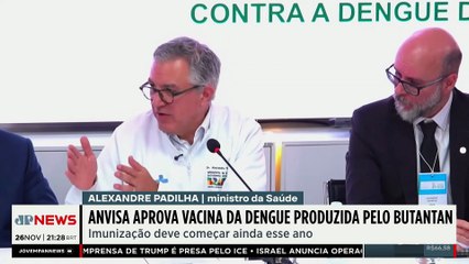 Anvisa aprova vacina da dengue produzida pelo Instituto Butantan