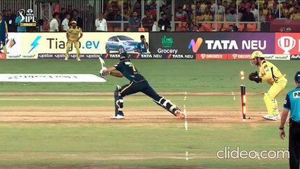 Ms.Dhoni _stumping _Gill final ipl 2025 Csk vs Gt match