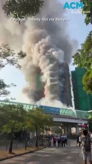 Dozens killed in high-rise housing complex fire in Hong Kong