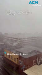 Clean-up begins after wild storms batter two states