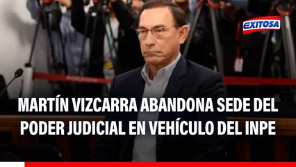 Martín Vizcarra es TRASLADADO en un vehículo del INPE: Expresidente podría ser recluido en breve