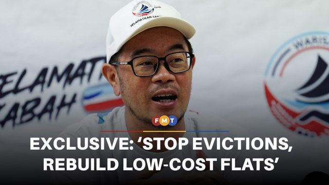 Warisan VP vows to stop evictions, rebuild low-cost flats in Tanjung Aru