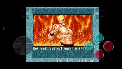 Fatal Fury 3 Andy Bogard vs Geese Howard Andy Bogard é derrotado por Geese Howard