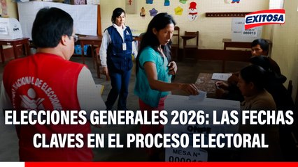 Elecciones 2026: Las FECHAS CLAVES que definirán a los candidatos en el proceso electoral