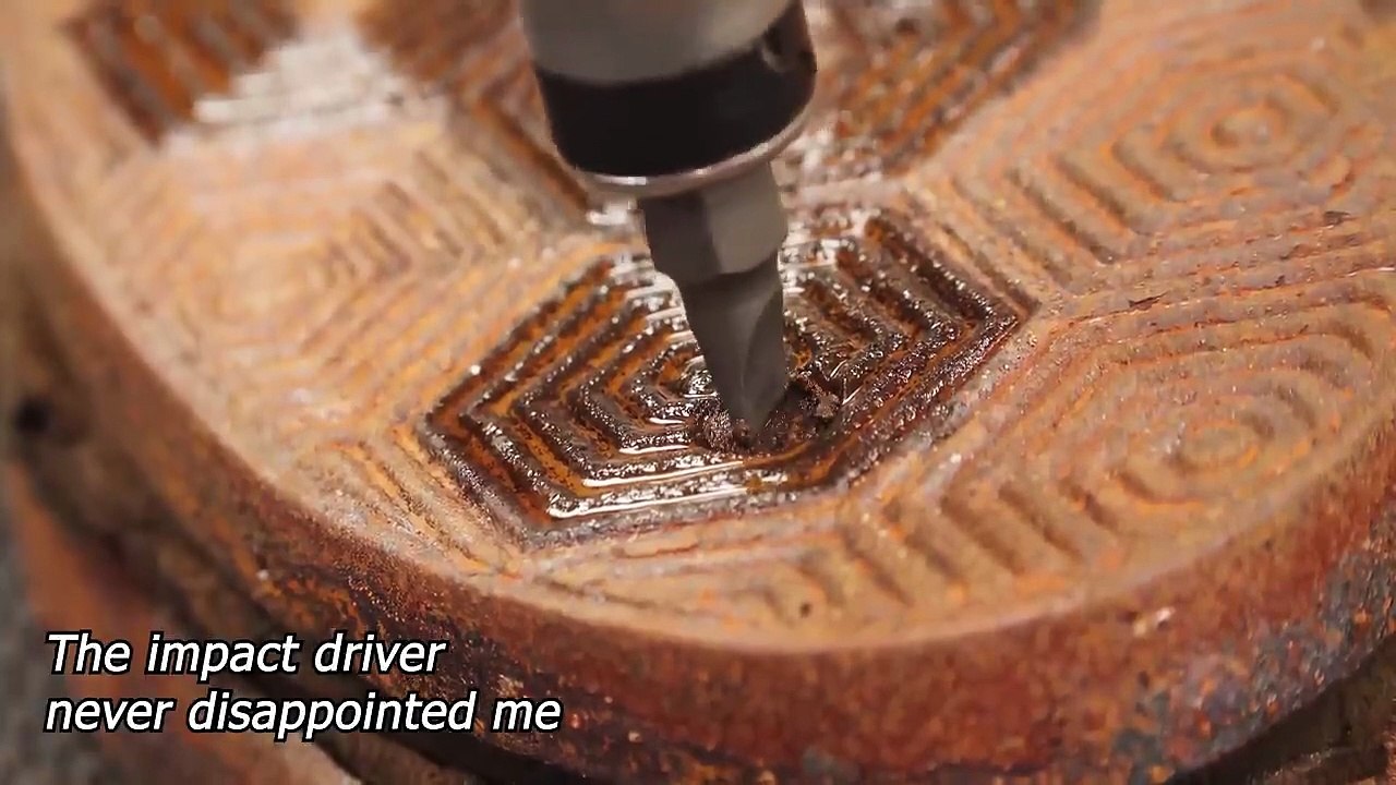 1900_s Foot Pump Restoration - A unique Piece _(720P_HD)