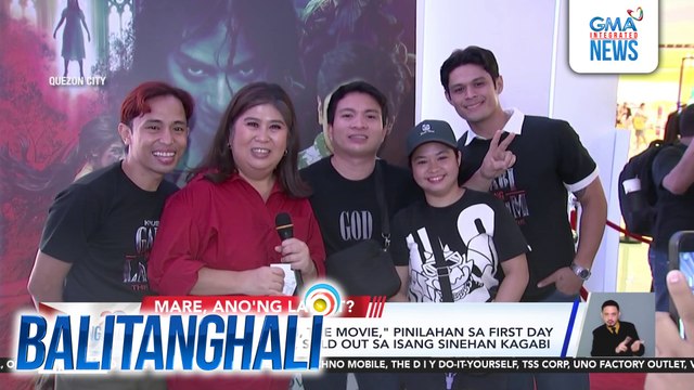 KMJS' Gabi ng Lagim, The Movie, pinilahan sa 1st day of showing; tickets, sold out sa isang sinehan kagabi | Balitanghali