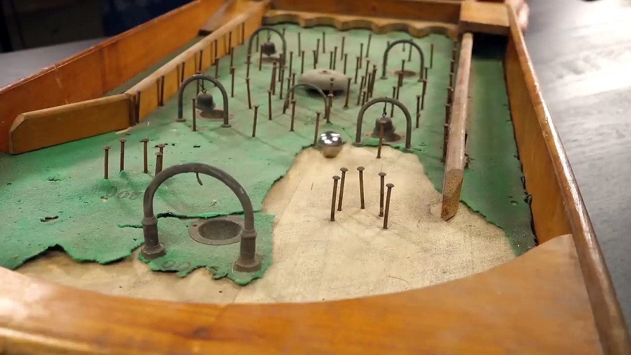 1930s Wood Pinball Restoration(720P_HD)