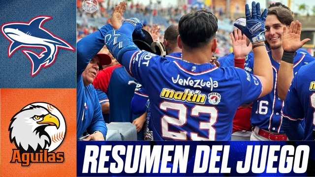 Resumen del juego Tiburones de La Guaira vs Águilas del Zulia | 26 de noviembre de 2025