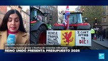Informe desde Londres: ministra de Economía presenta controvertido presupuesto para 2026