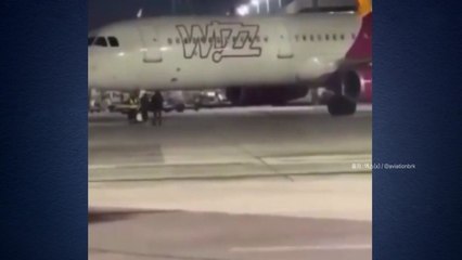 "나도 데려가!"...공항 활주로 난입한 남성들 체포 / YTN