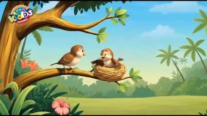 “ہاتھی اور چڑیا | The Elephant and the Sparrow — Kids Moral Story”