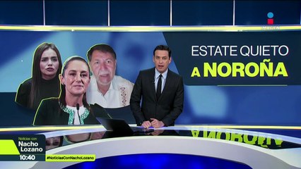 Claudia Sheinbaum pidió a Fernández Noroña respetar a Grecia Quiroz