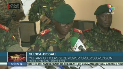 GUINEA-BISSAU l Military officers seize power after electoral process