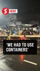 Containers used to evacuate Malaysians from Hat Yai floods, says minister