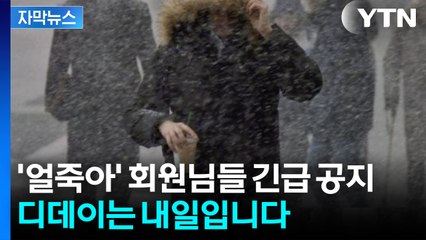 [자막뉴스] 내일 아침 영하권 추위...'대설주의보'까지 내려진 강원도 근황 / YTN