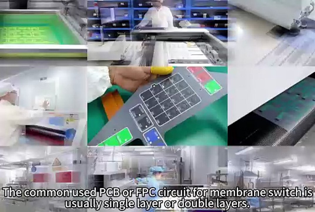 PCBFPC Circuit Membrane Switch (2)