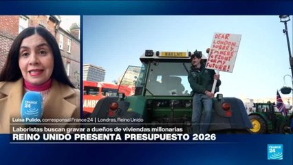 Informe desde Londres: ministra de Economía presenta controvertido presupuesto para 2026