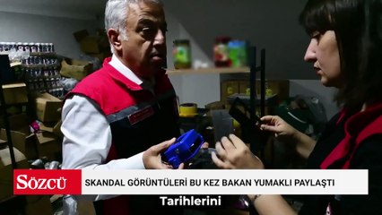 Skandal görüntüleri bu kez Bakan Yumaklı paylaştı: İçinde yok yok, halka bunları yedireceklermiş!