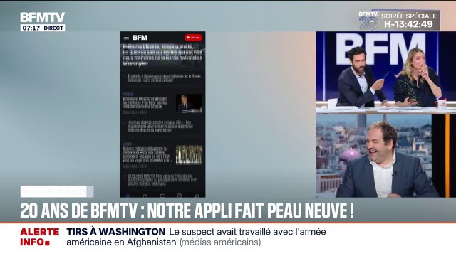 C'est toute l'info BFM réunie en une seule application : BFM fête ses 20 ans et lance sa nouvelle application pour cette occasion