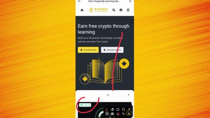 Earn Money In Binance Ap No Treading Just Earning join link in Description