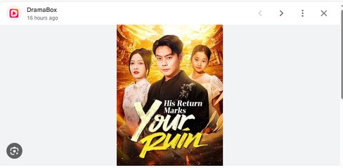 His Return Marks Your Ruin Chinese Drama - English Sub