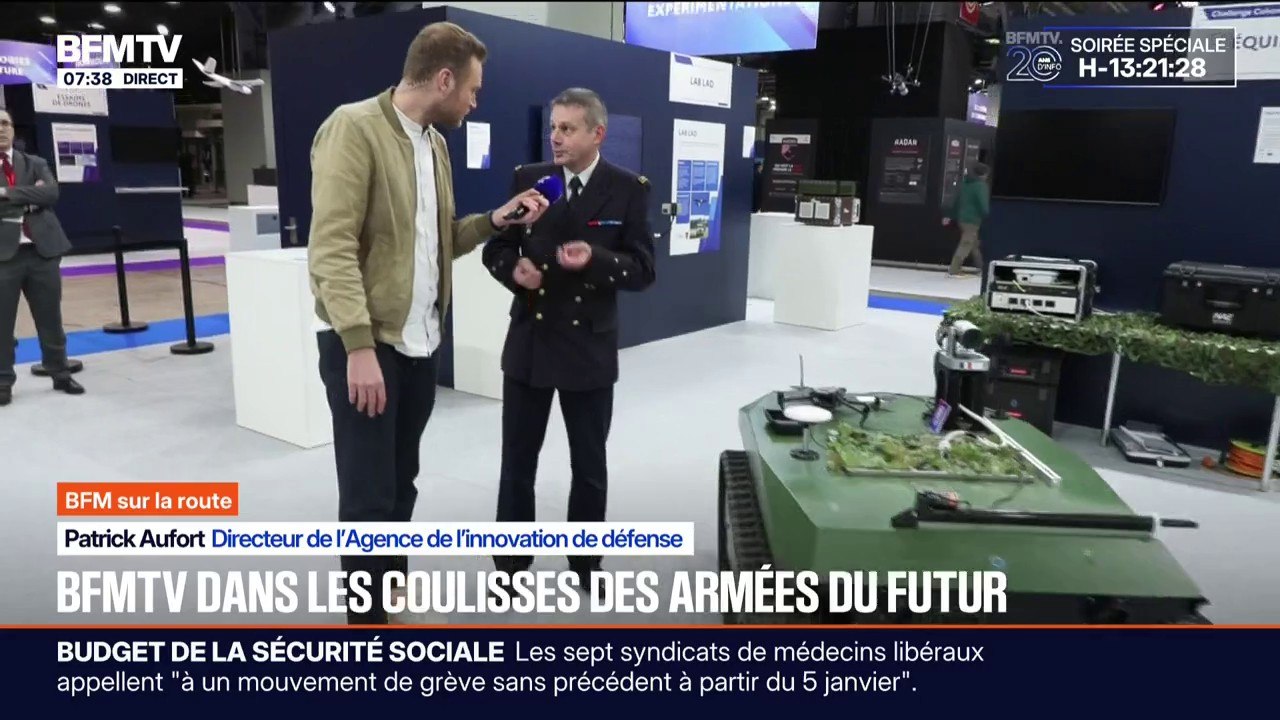 Drones, robots, chars… Dans les coulisses des armées du futur