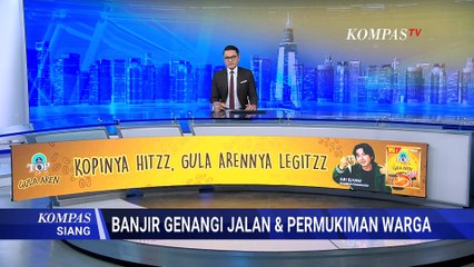 Genangan Tinggi Lumpuhkan Akses di Medan Selayang, Warga Terdampak | KOMPAS SIANG