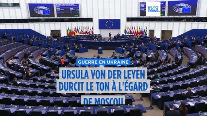 Ursula von der Leyen : "L'Europe doit maintenir la pression sur la Russie"