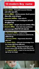 Unique Boy Names with Meanings  Modern