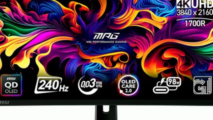 MSI MPG 321URX QD-OLED Review: Best 4K 240Hz Gaming Monitor?