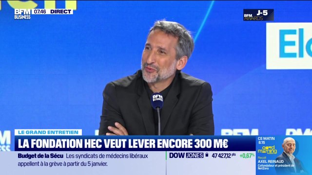 Le Grand entretien : La fondation HEC veut lever encore 300 millions d'euros - 27/11